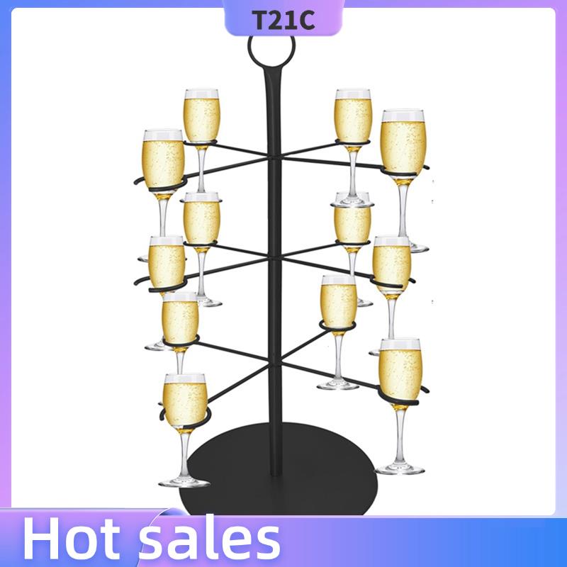Champagne Tower Set - T21C Champagne Tower, Metal Drink Tower