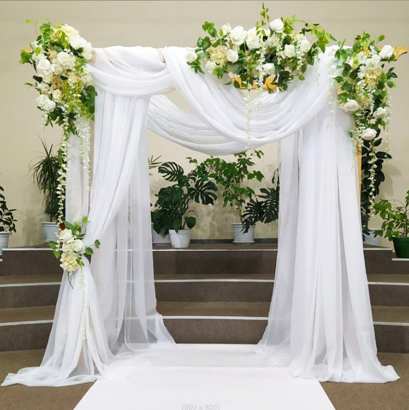 Wedding Ceremony Supply - 6 Meters Wedding Arch Drape Fabric