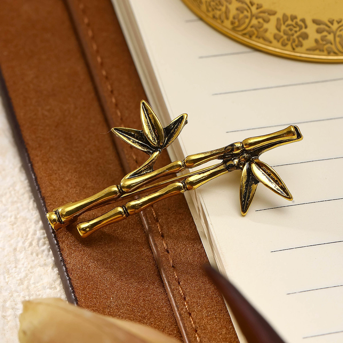 Leaf Bamboo Brooch For Men Wom - đánh giá và giá Suit Supply Wedding Party