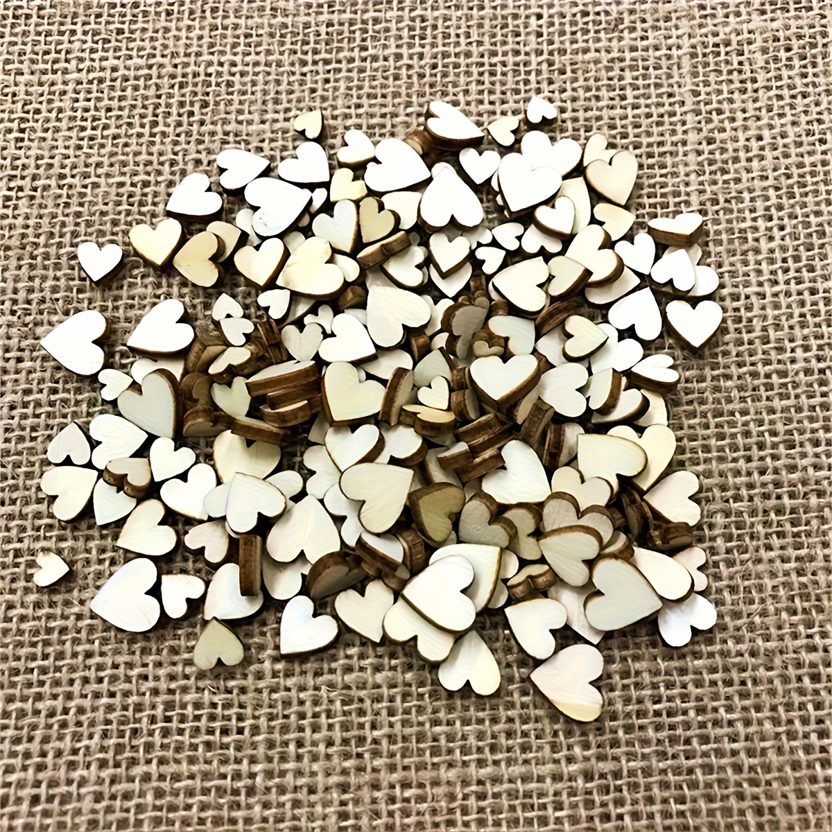 100pcs Rustic Wooden Heart Con - đánh giá và giá Wedding Ceremony Supply
