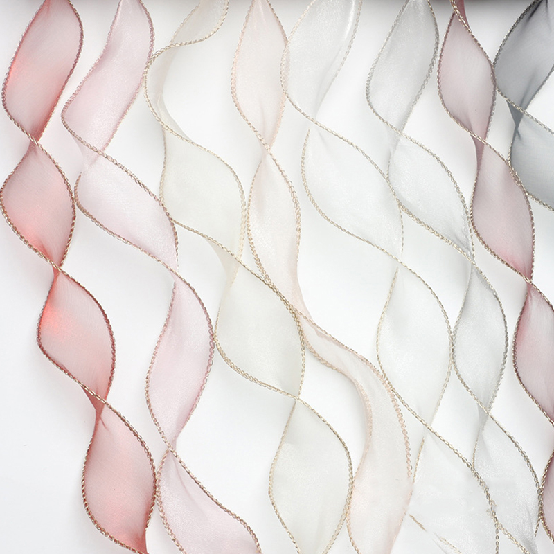 10Yards/Roll Sheer Chiffon Rib - đánh giá và giá Wedding Supply Decor