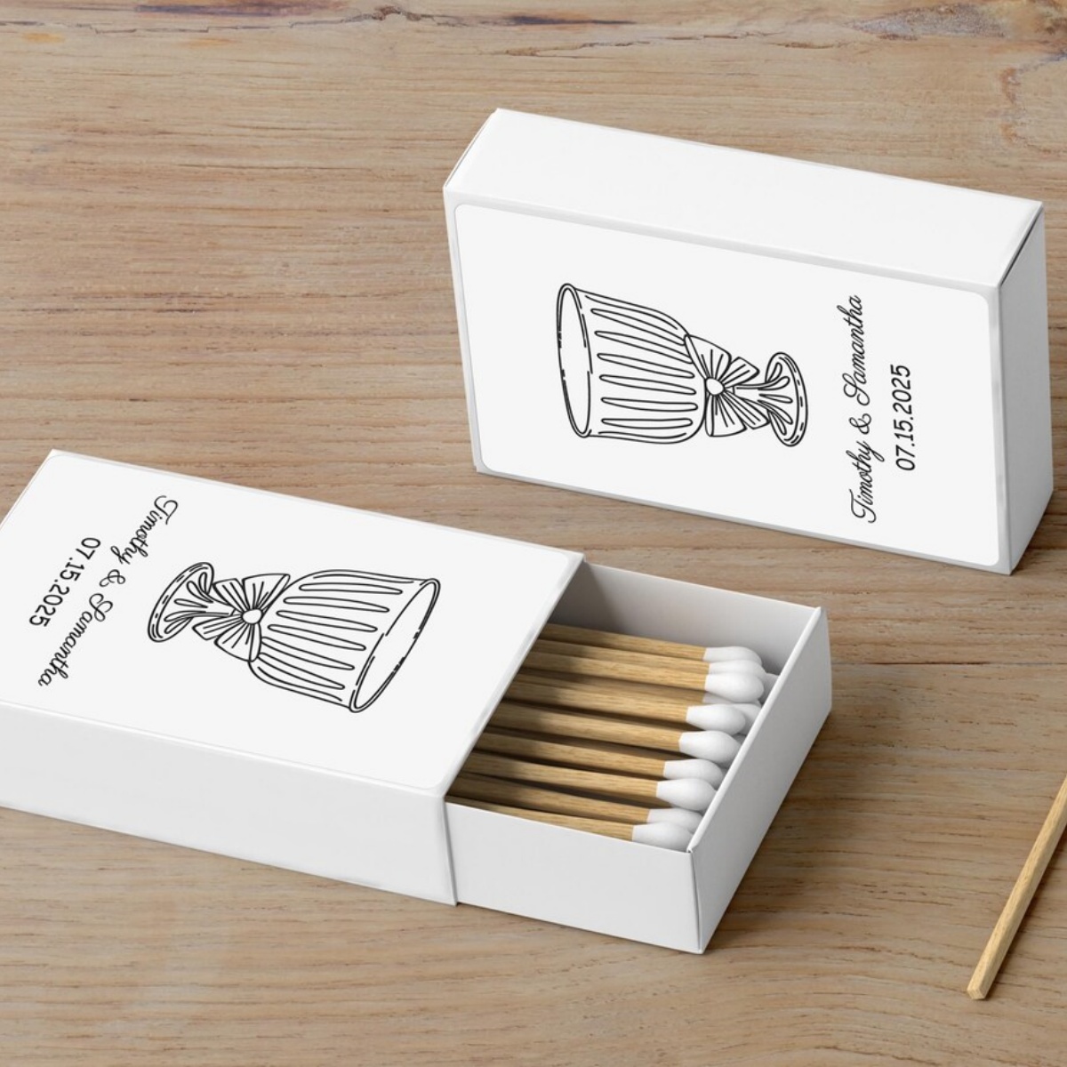 Personalized Matchbox - Custom - đánh giá và giá Champagne Tower Set