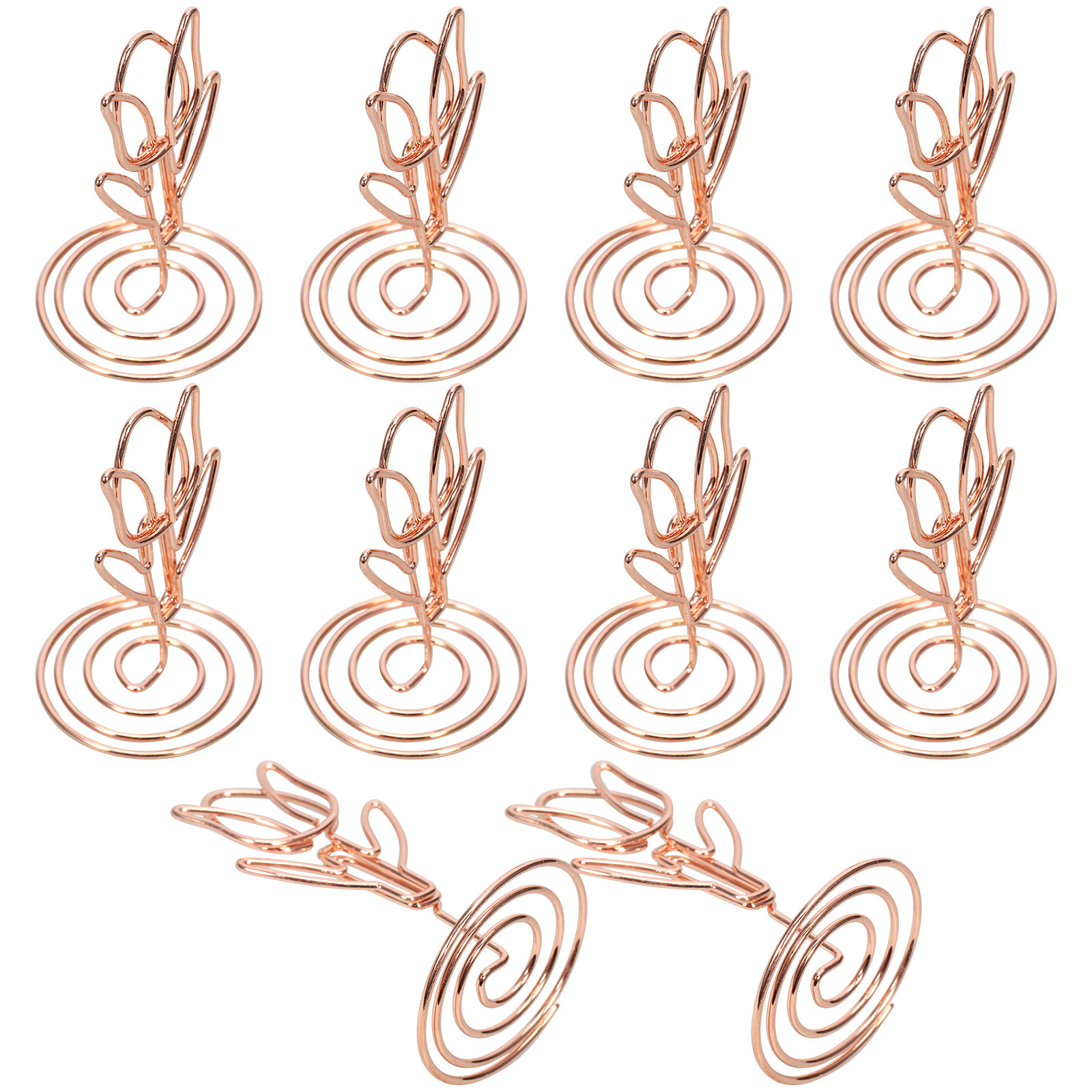 10Pcs Flower Style Table Card  - đánh giá và giá Place Card Holder