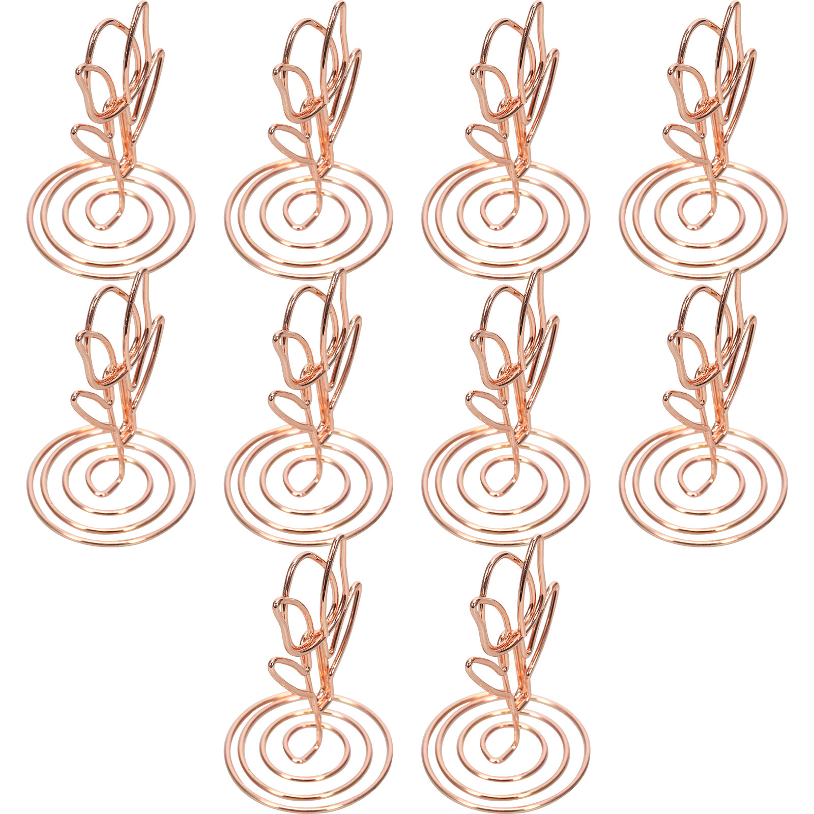10Pcs Flower Style Table Card  - đánh giá và giá Place Card Holder