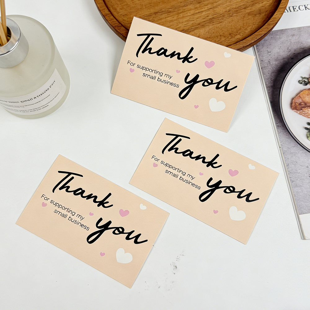 50/100pcs Thank You Cards, for - đánh giá và giá Wedding/Event Supply Store