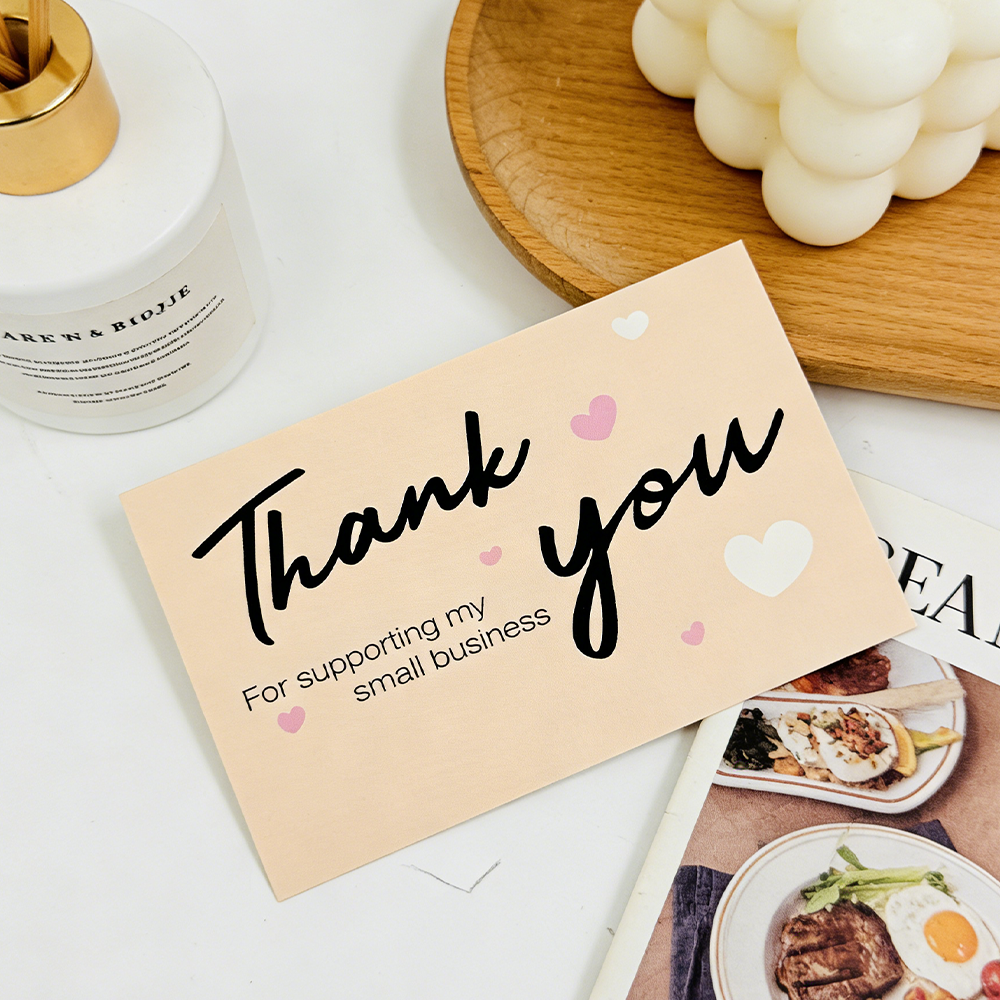 50/100pcs Thank You Cards, for - đánh giá và giá Wedding/Event Supply Store