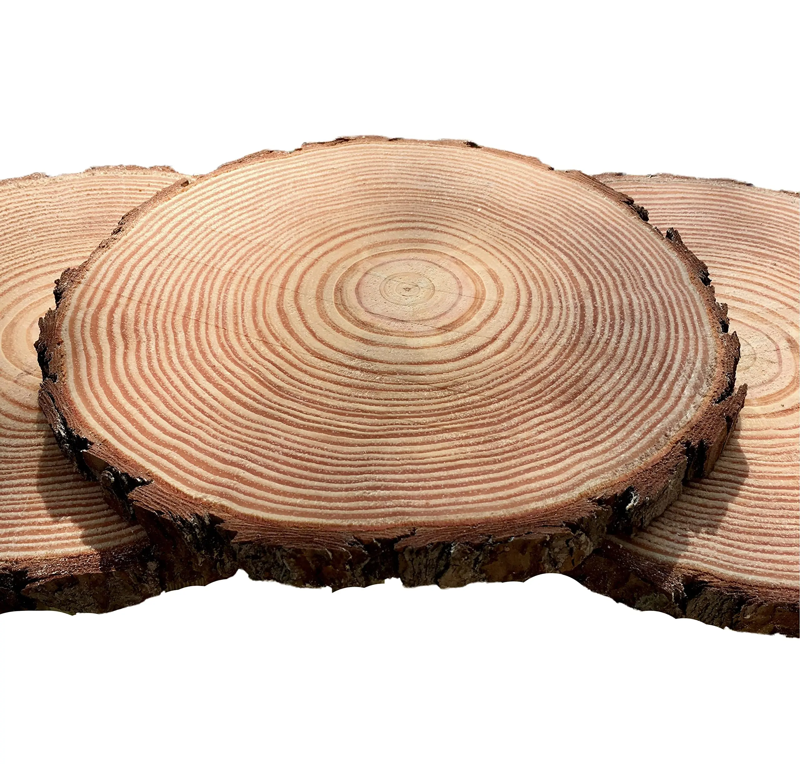 18-30cm Natural Wood Slices Ro - đánh giá và giá Wedding Ceremony Supply