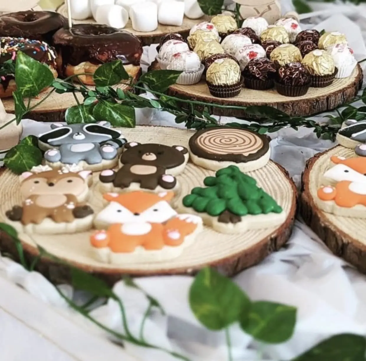 18-30cm Natural Wood Slices Ro - đánh giá và giá Wedding Ceremony Supply