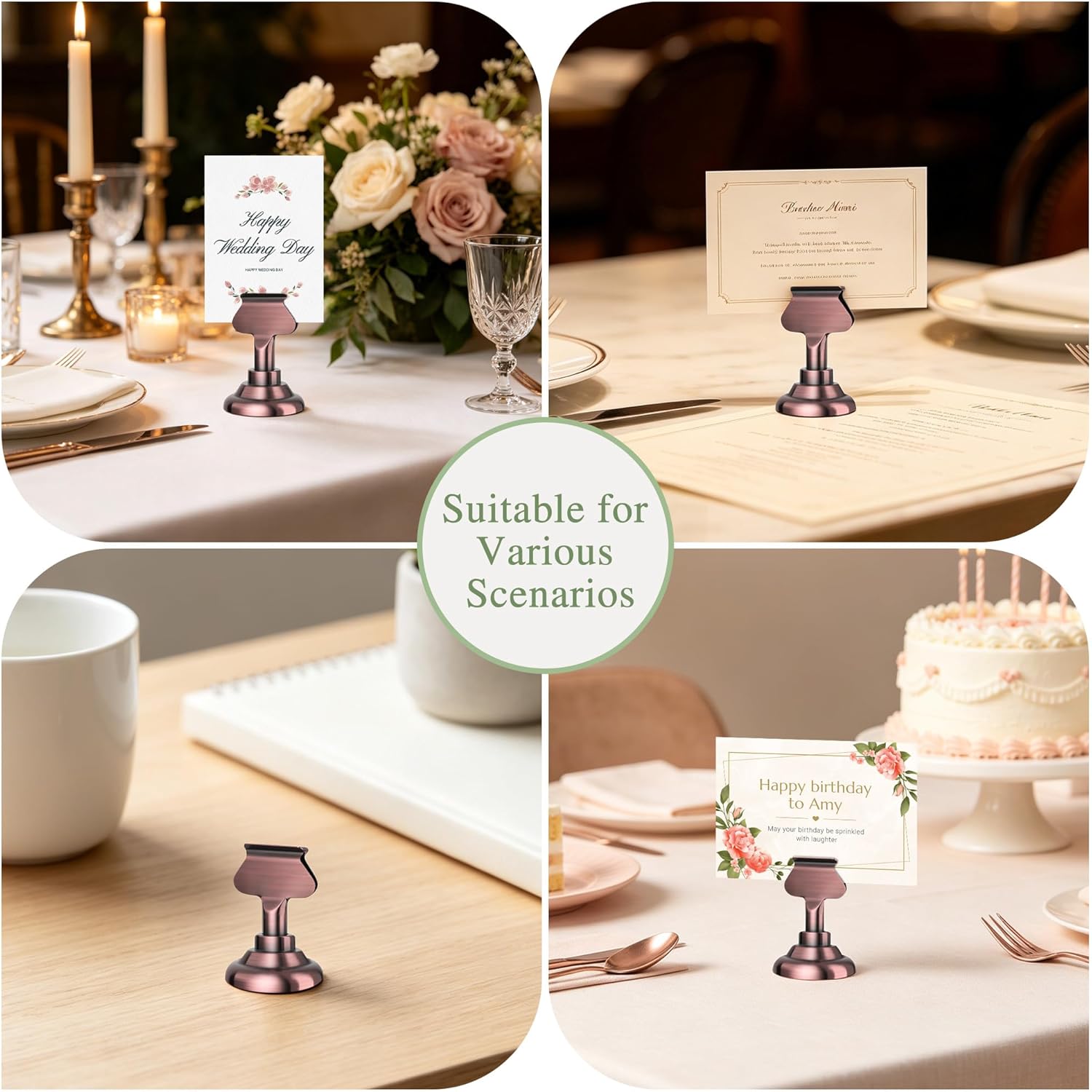 16PK Table Number & Place Card - đánh giá và giá Place Card Holder