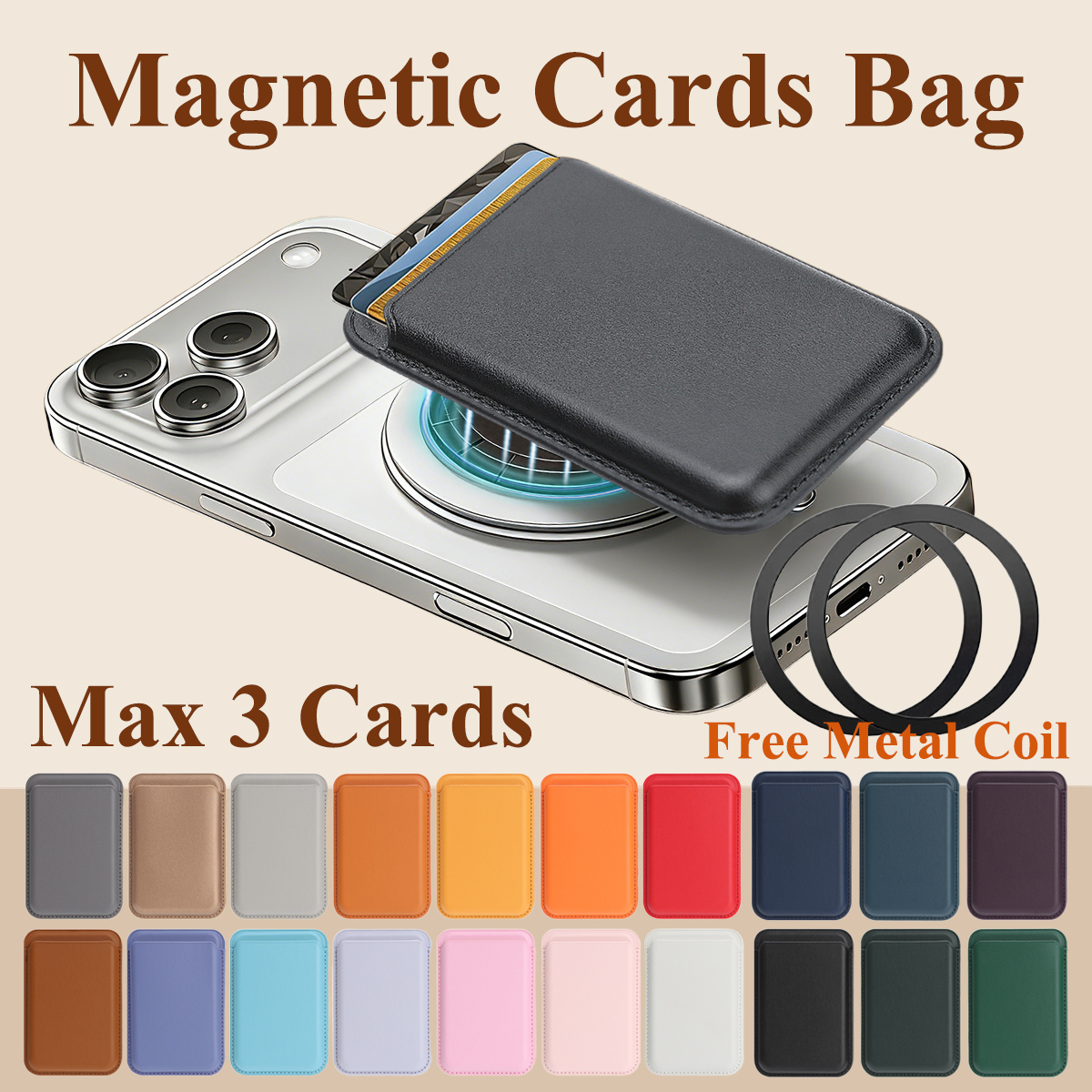 Magnetic Cards Holder Bag For  - đánh giá và giá Place Card Holder