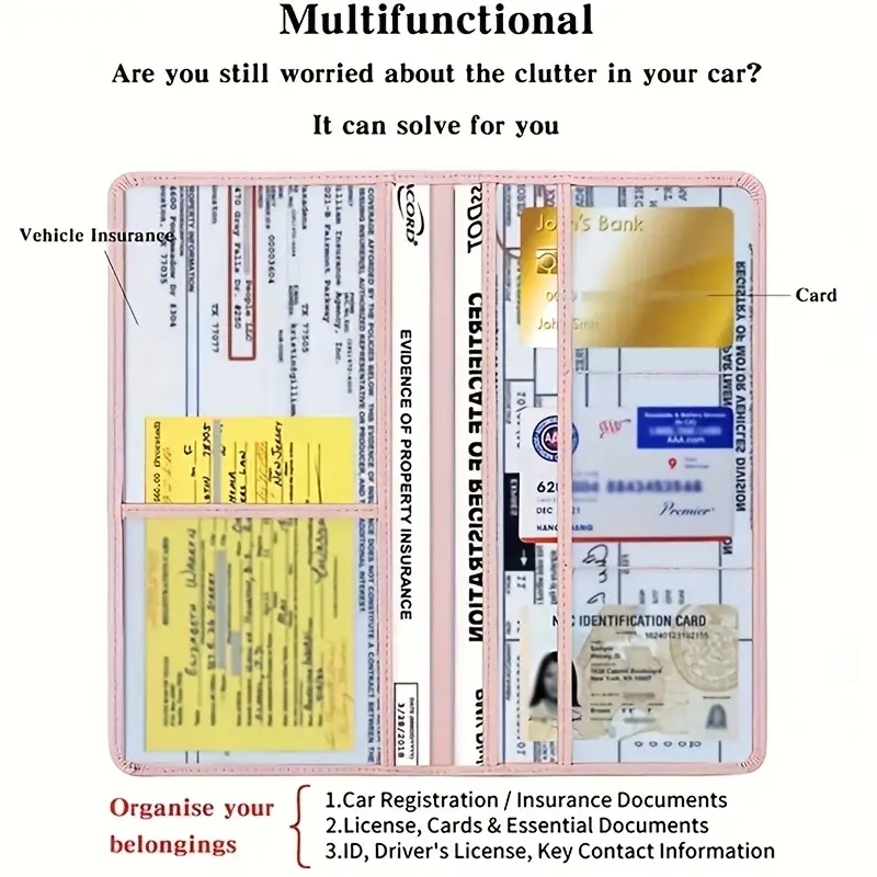 Car Registration & Insurance C - đánh giá và giá Place Card Holder