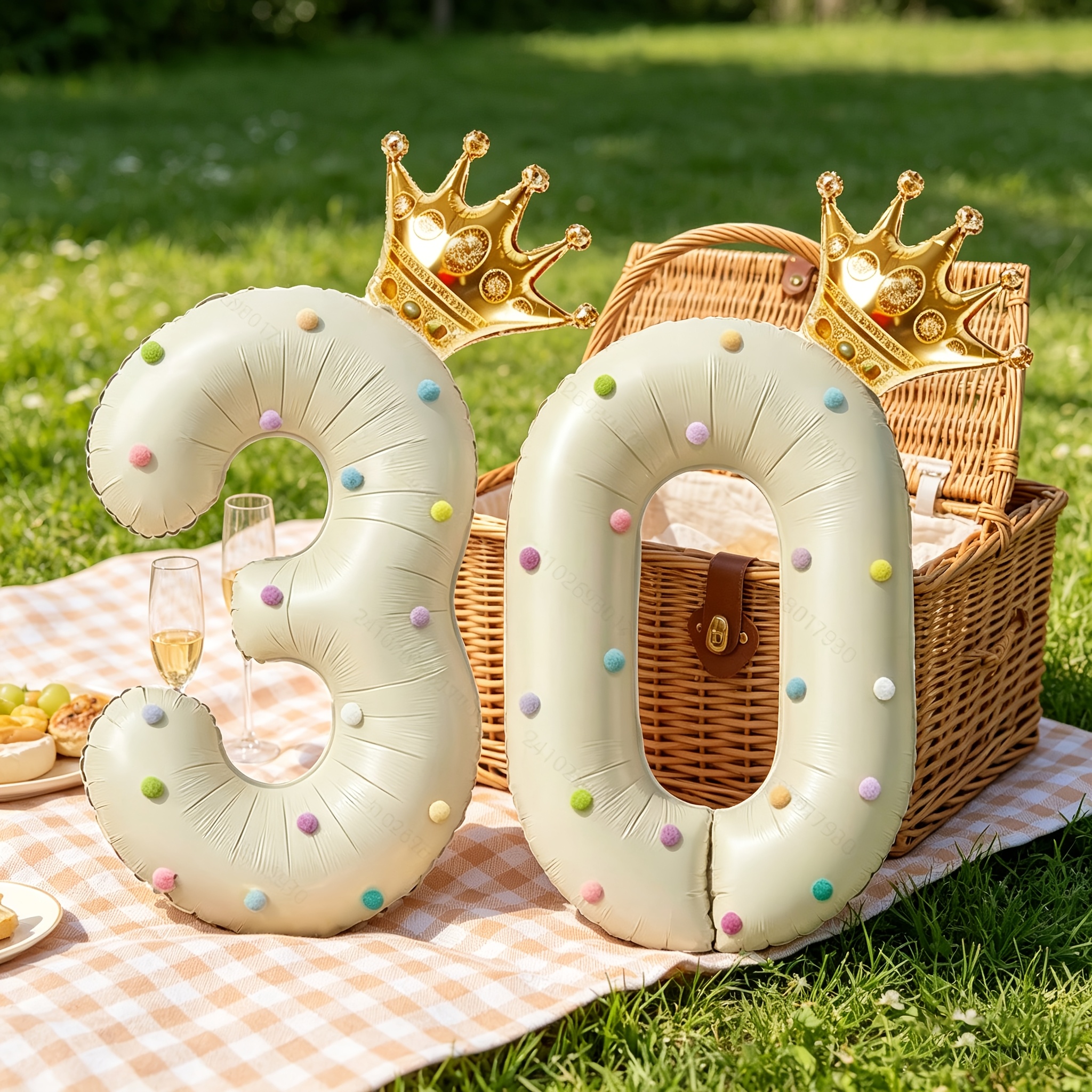 Large 40inch Cream-Colored Num - đánh giá và giá Wedding/Event Supply Store