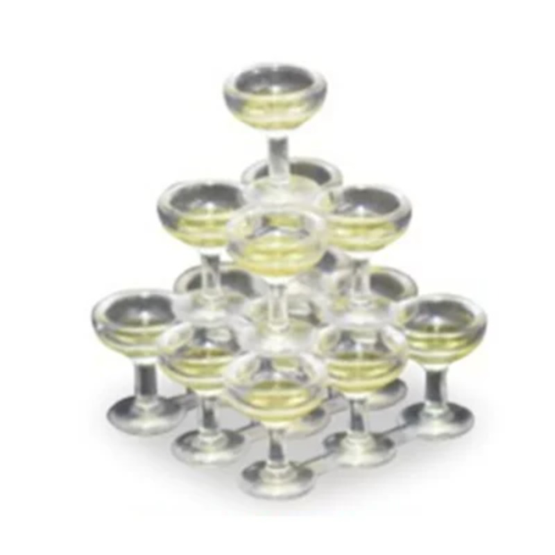 Tarlin Gashapon Anime Figure K - đánh giá và giá Champagne Tower Set
