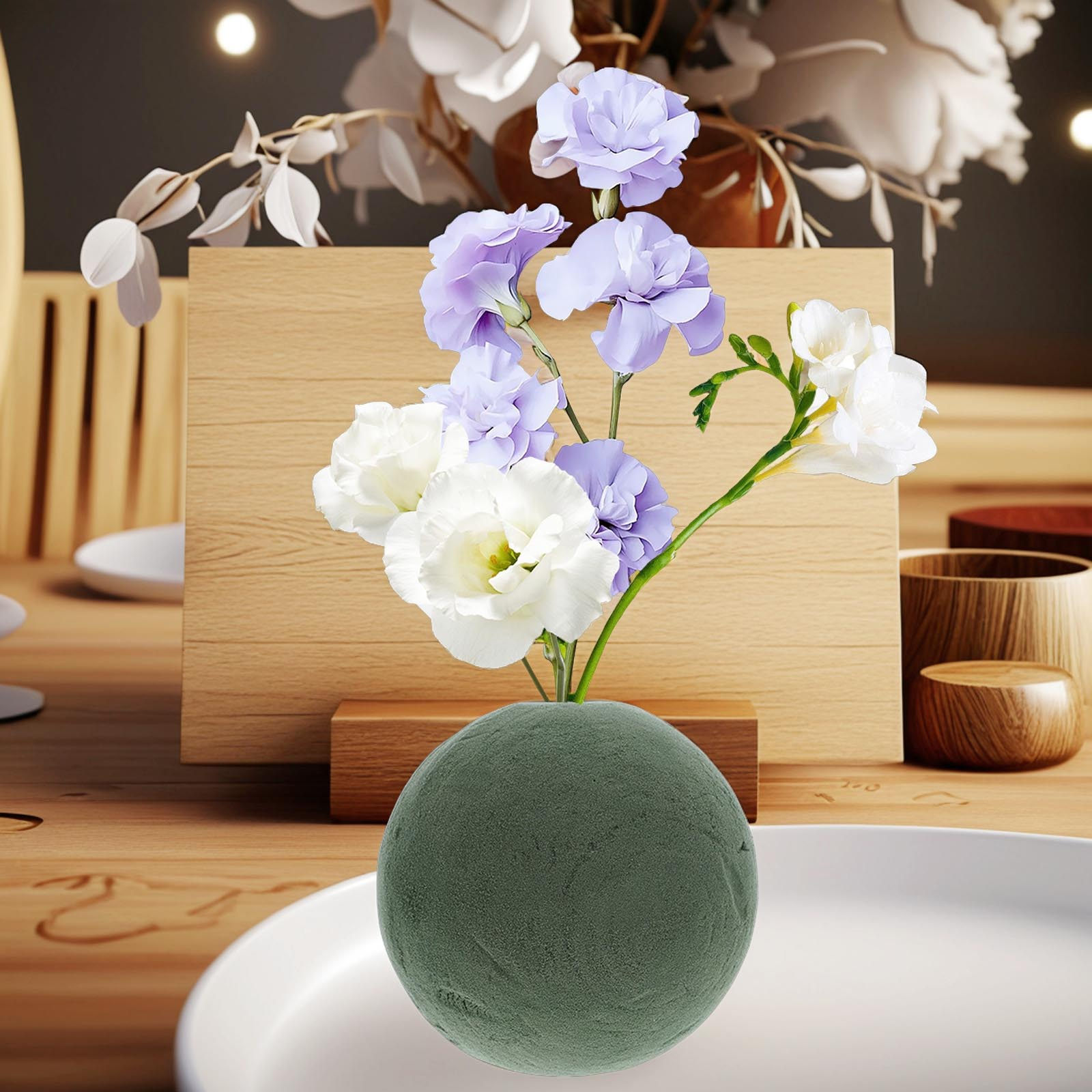 2Pcs Round Floral Foam Balls W - đánh giá và giá Wedding Supply Decor