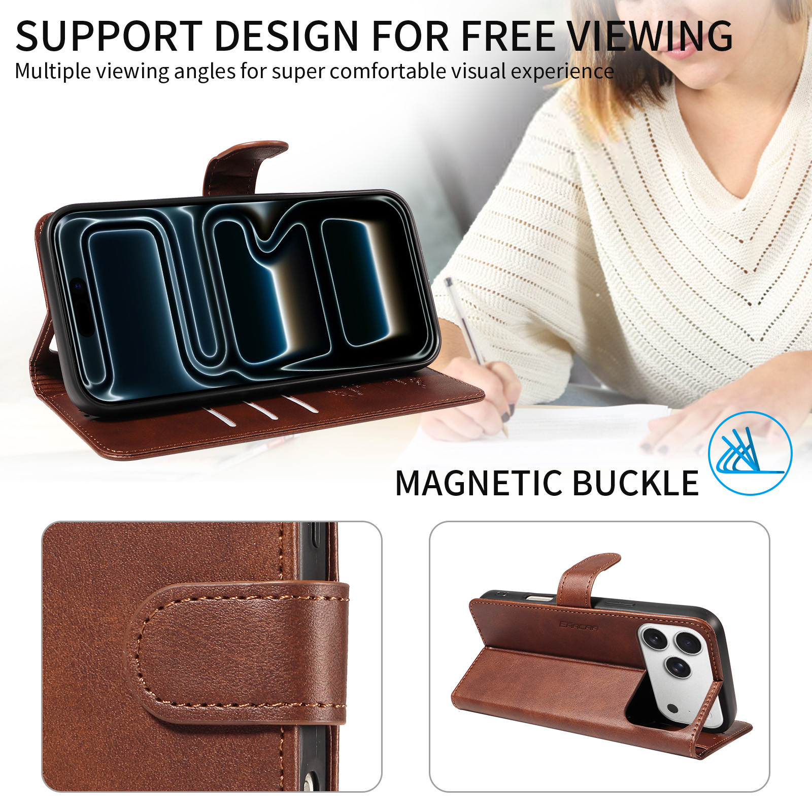 Faux Leather Phone Case for Sa - đánh giá và giá Place Card Holder