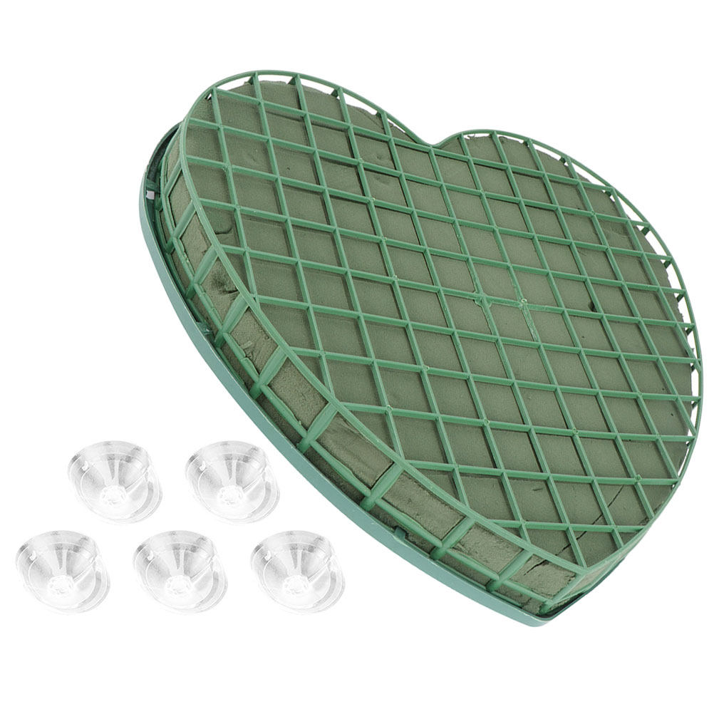 1Set Heart Floral Foam Cage Su - đánh giá và giá Wedding Supply Decor