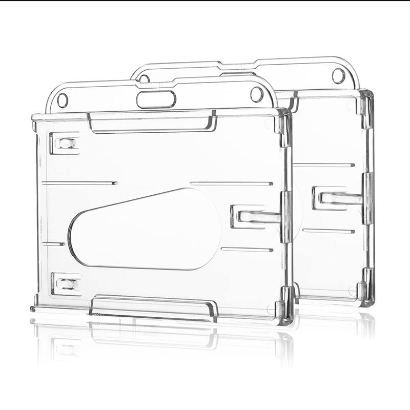 Transparent Cards Slots ID Tag - đánh giá và giá Place Card Holder
