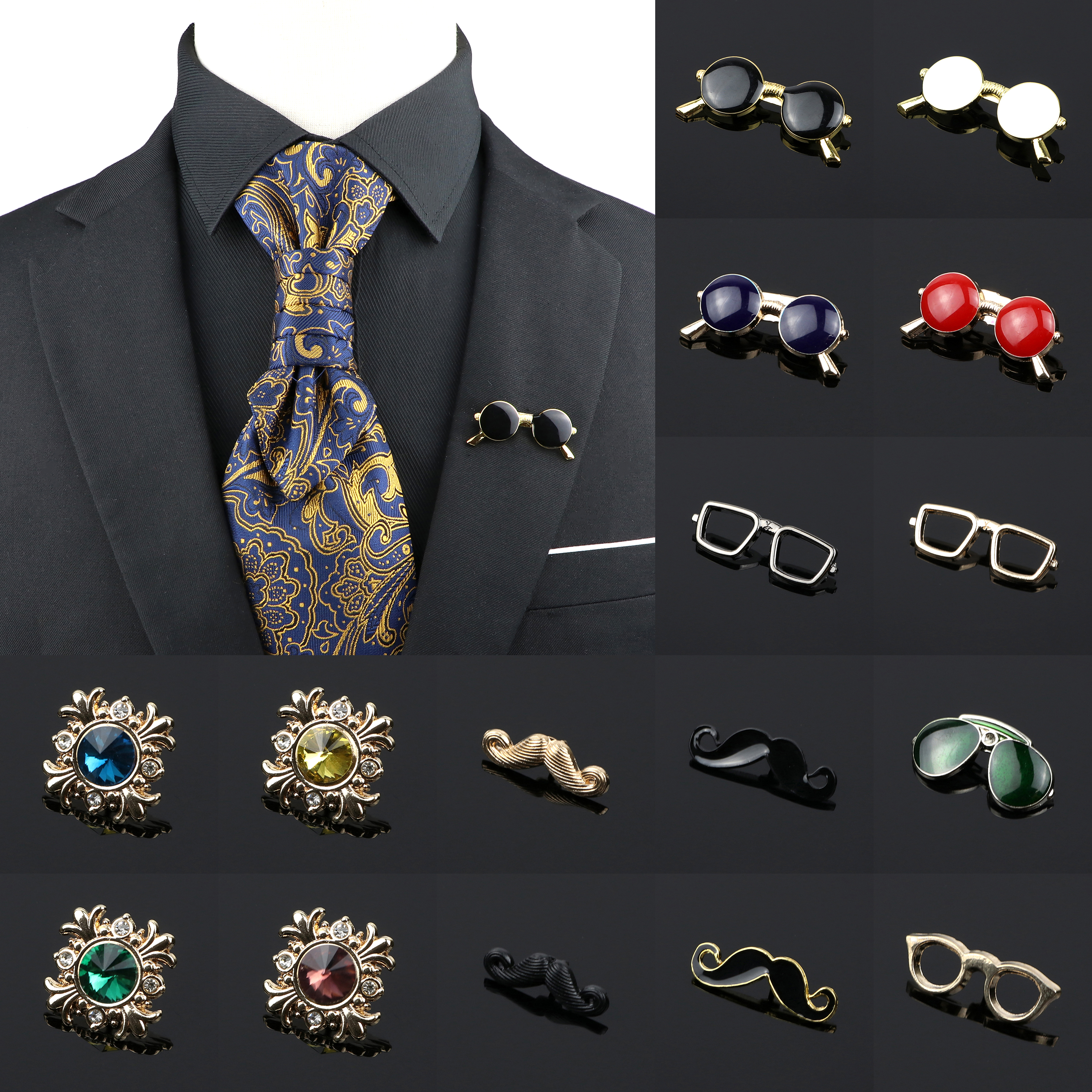 Fashion Gentleman Brooch For M - đánh giá và giá Suit Supply Wedding Party