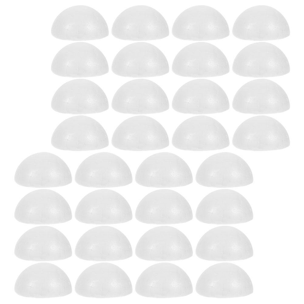 50Pcs White Half Ball Foam Flo - đánh giá và giá Wedding Supply Decor