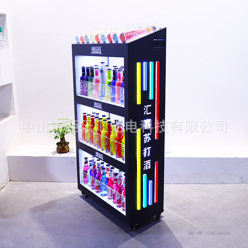 BarKTVIlluminated wine cabinet - đánh giá và giá Champagne Tower Set