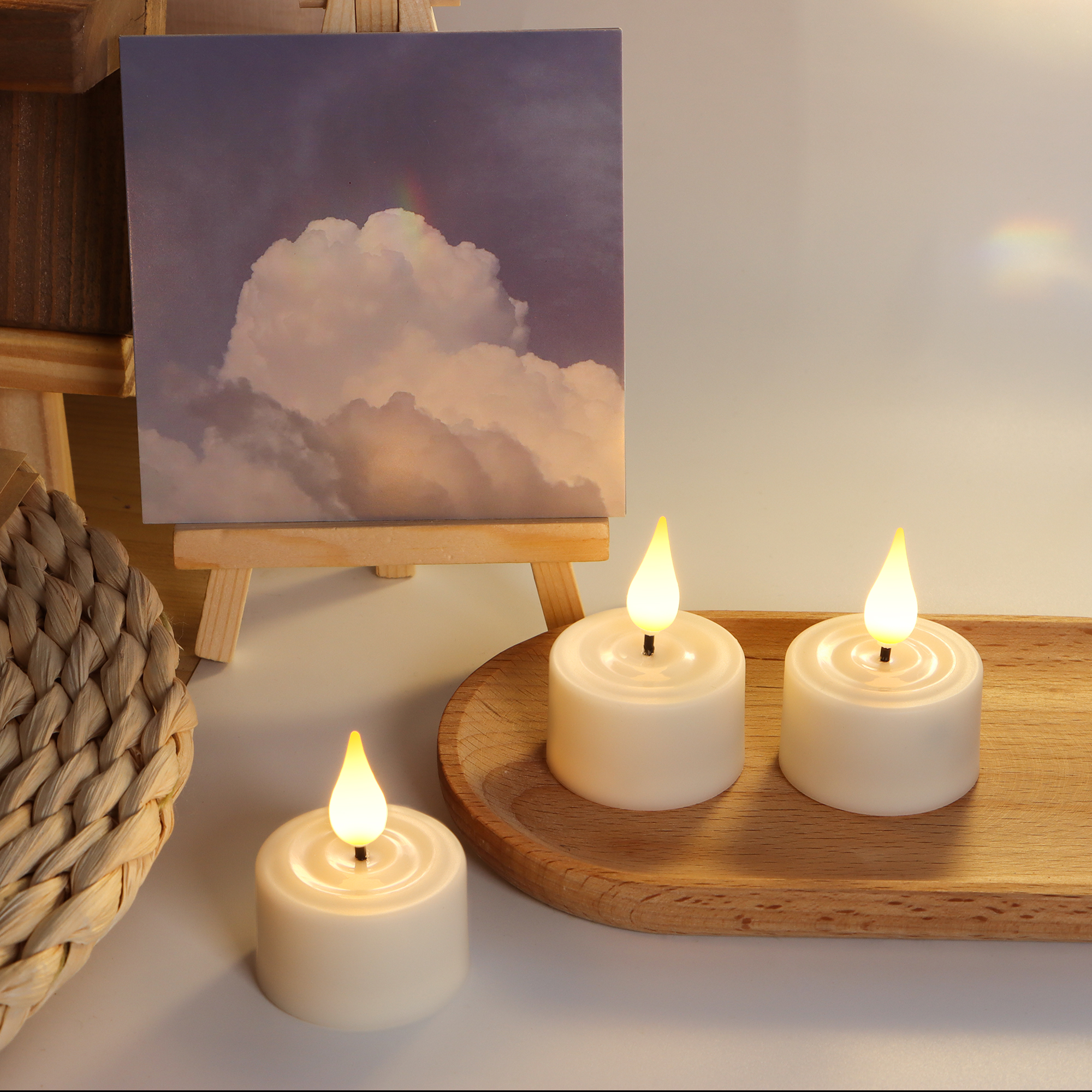 LED Candle Light Rechargeable  - đánh giá và giá Unity Candle Set