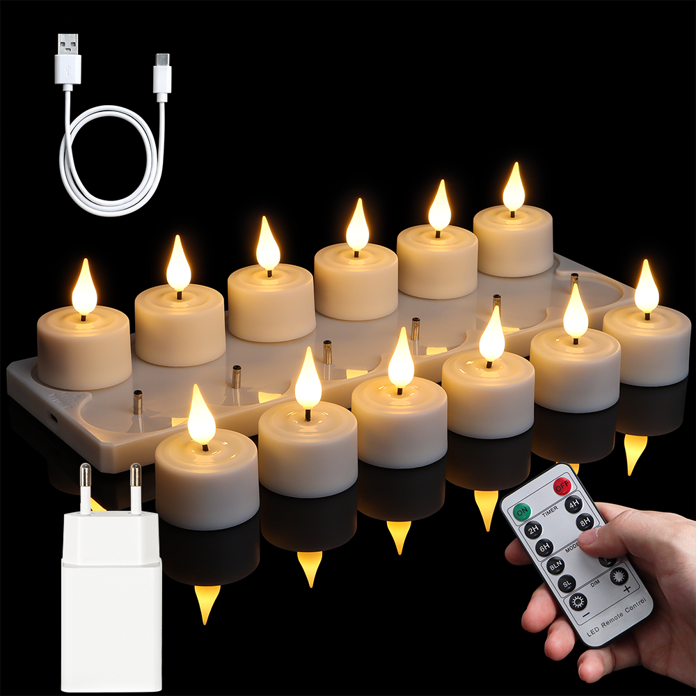 LED Candle Light Rechargeable  - đánh giá và giá Unity Candle Set