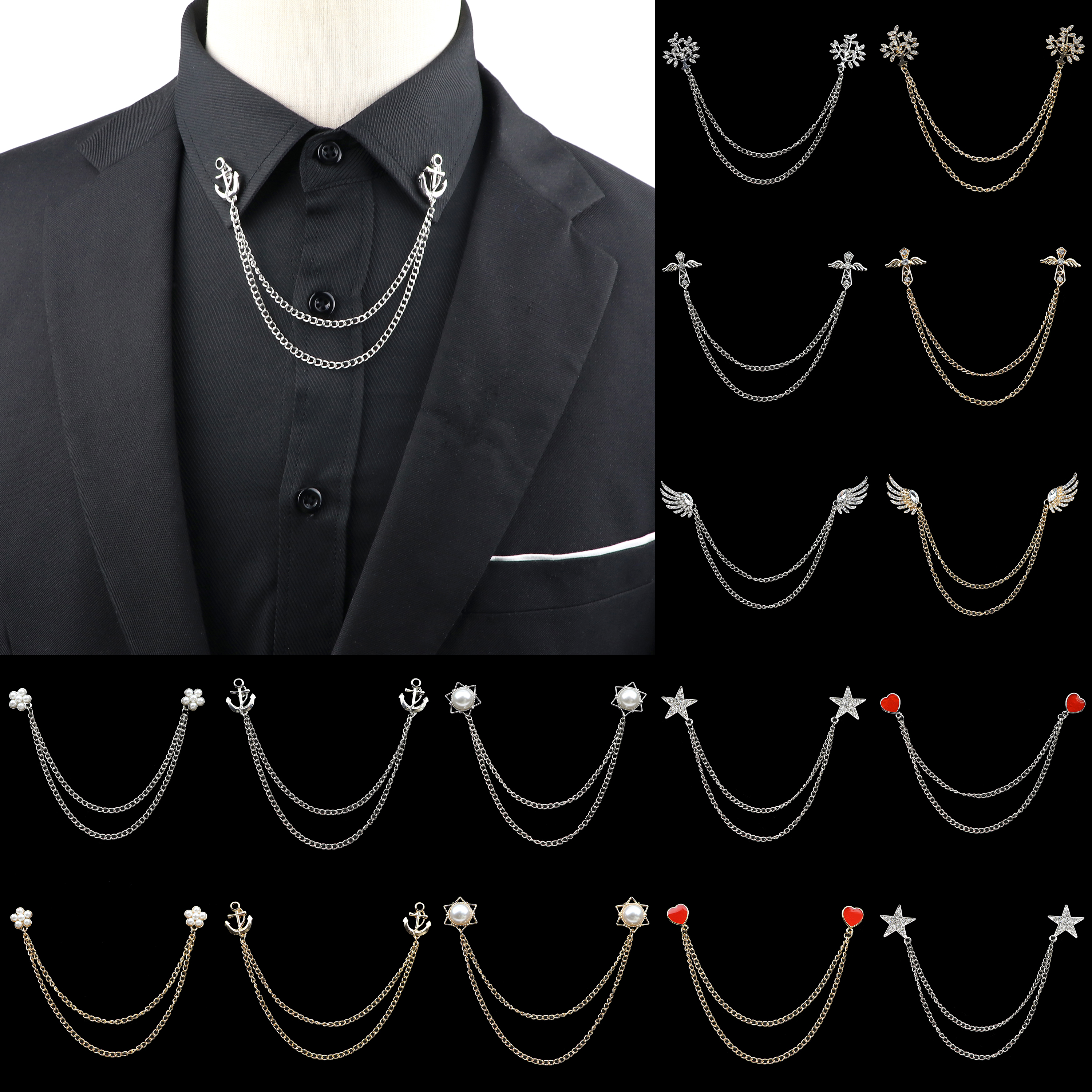 Fashion Gentleman Tassel Brooc - đánh giá và giá Suit Supply Wedding Party