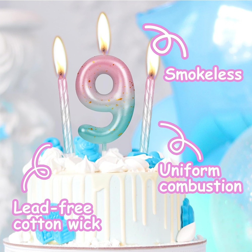 Digital Birthday Candles Pink  - đánh giá và giá Unity Candle Set
