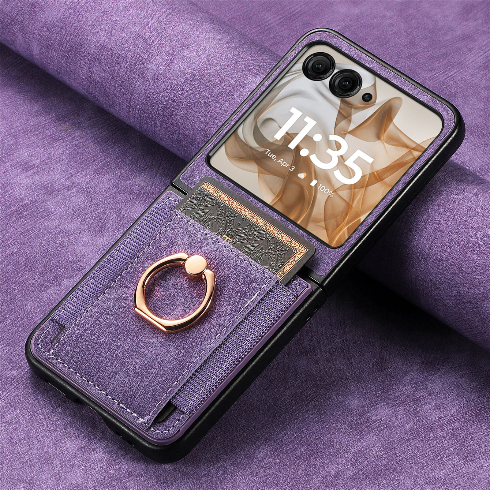 Retro Ring Holder Magnetic Lea - đánh giá và giá Place Card Holder