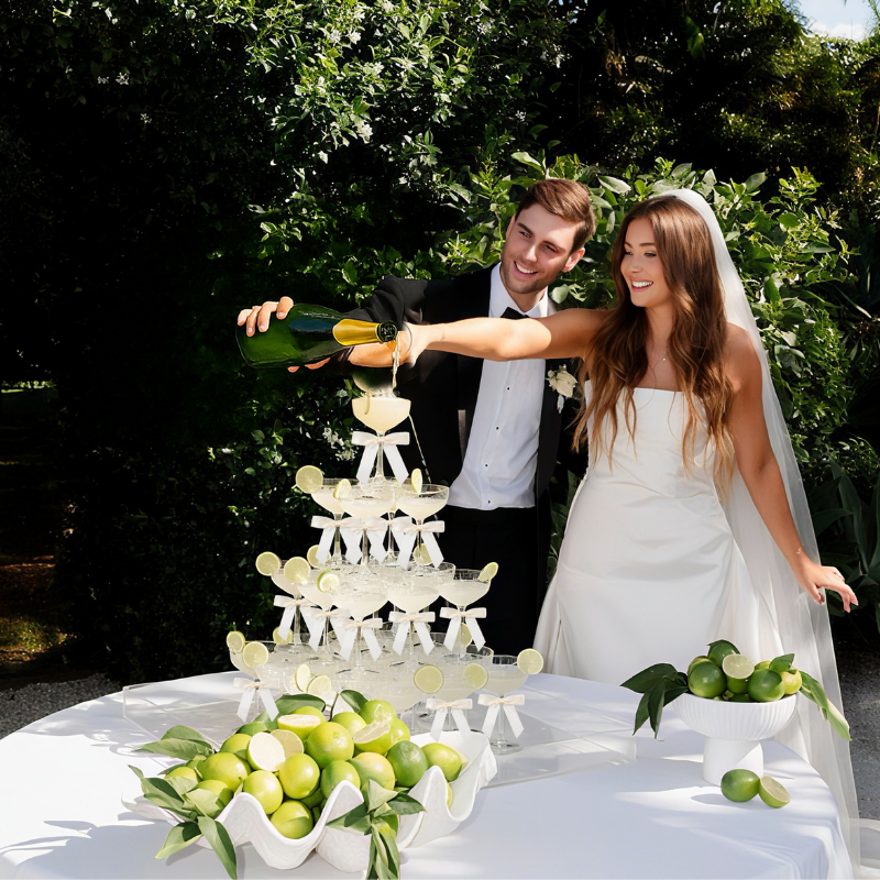 4-6Tier Acrylic Champagne Towe - đánh giá và giá Champagne Tower Set