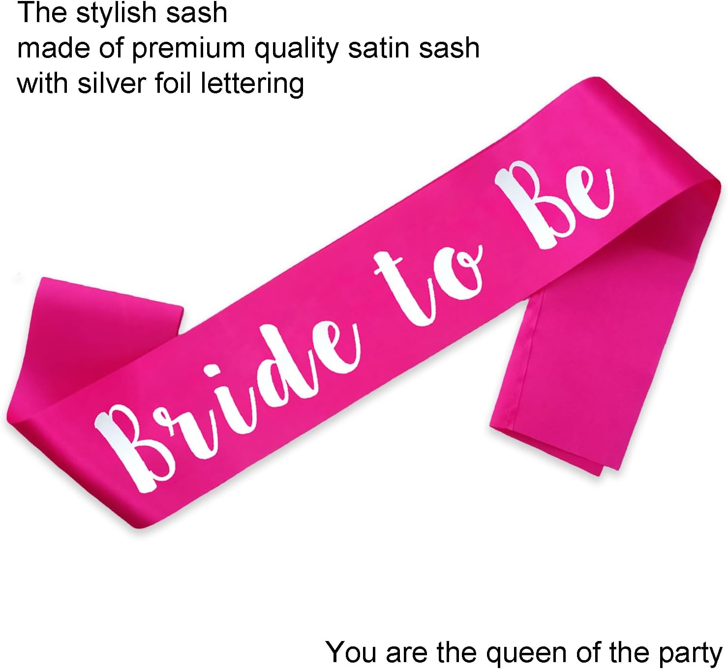 Bride To Be Hot Pink Sash Bach - đánh giá và giá Wedding Ceremony Supply