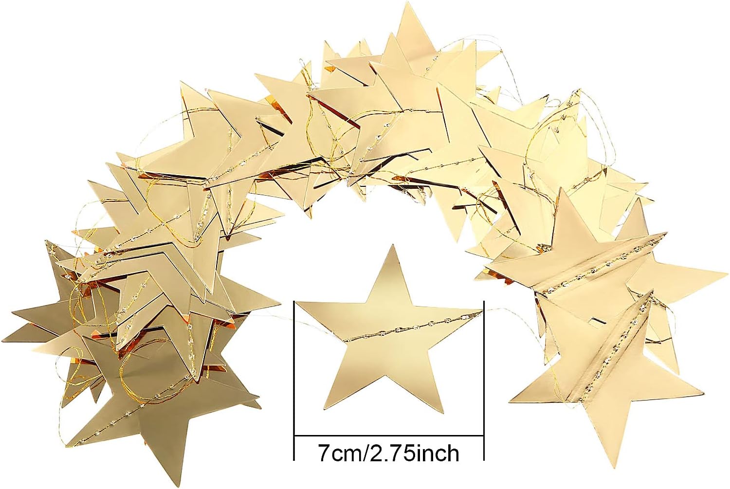 130ft Star Garland Banner for  - đánh giá và giá Wedding Supply Decor