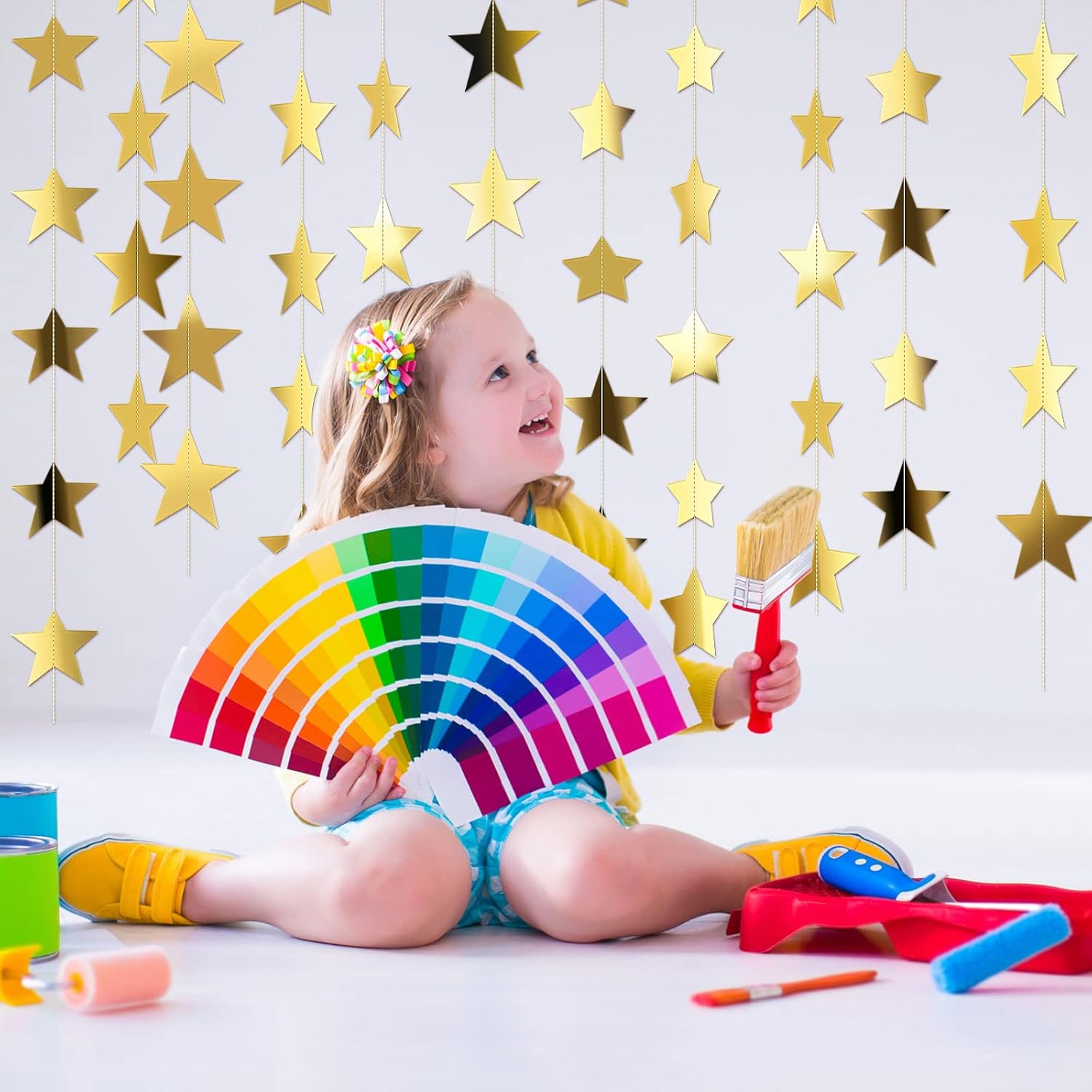 130ft Star Garland Banner for  - đánh giá và giá Wedding Supply Decor