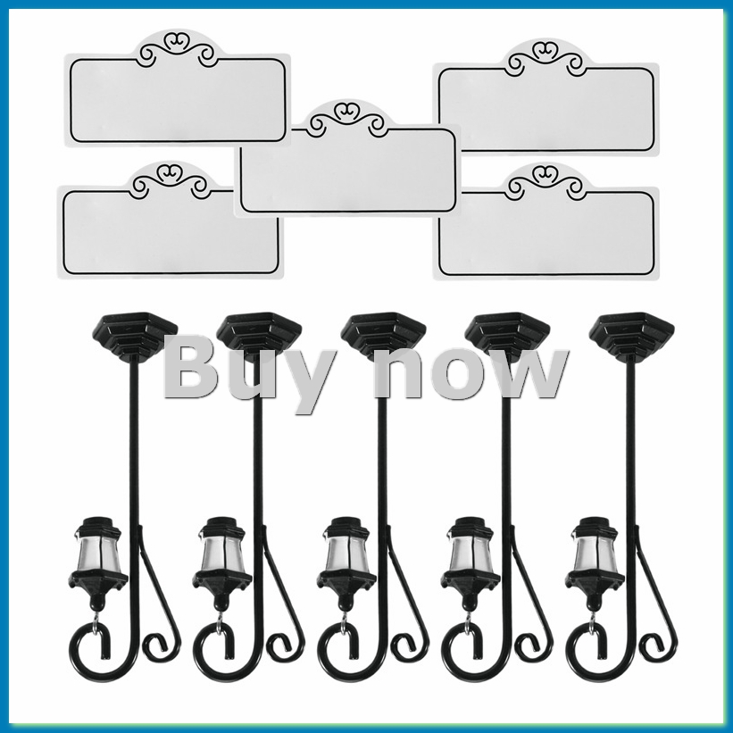 5 PCS Streetlight Shape Weddin - đánh giá và giá Place Card Holder