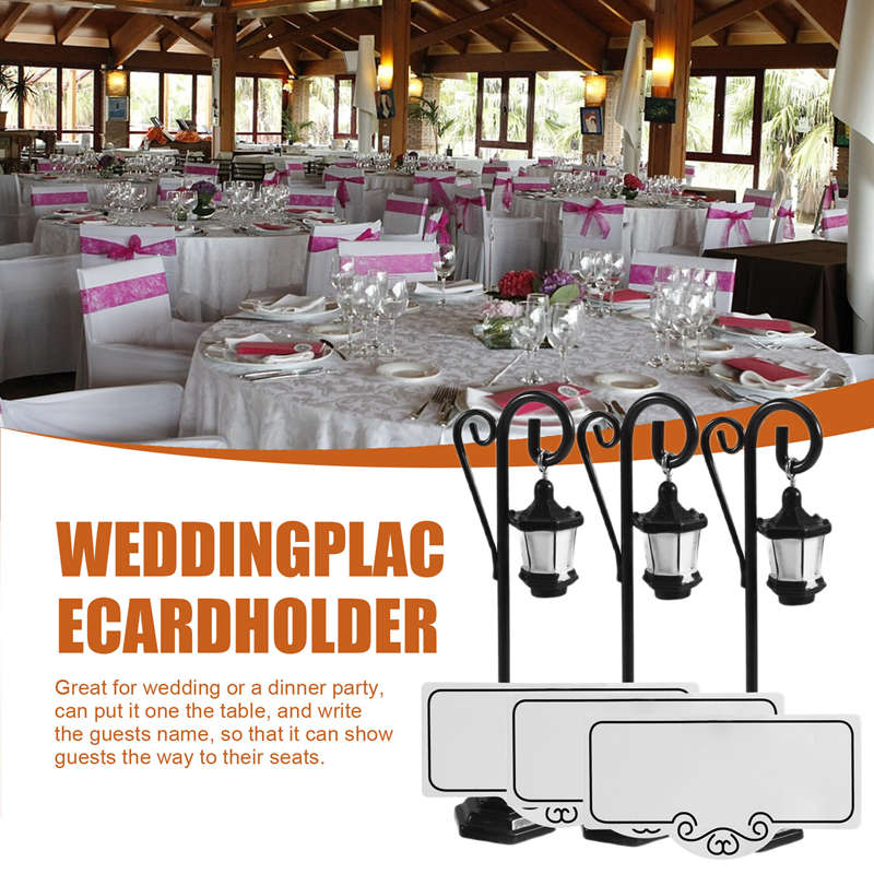 5 PCS Streetlight Shape Weddin - đánh giá và giá Place Card Holder
