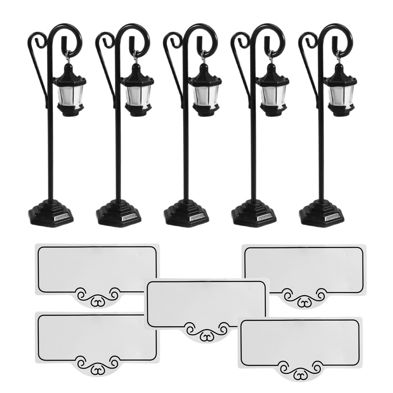 5 PCS Streetlight Shape Weddin - đánh giá và giá Place Card Holder