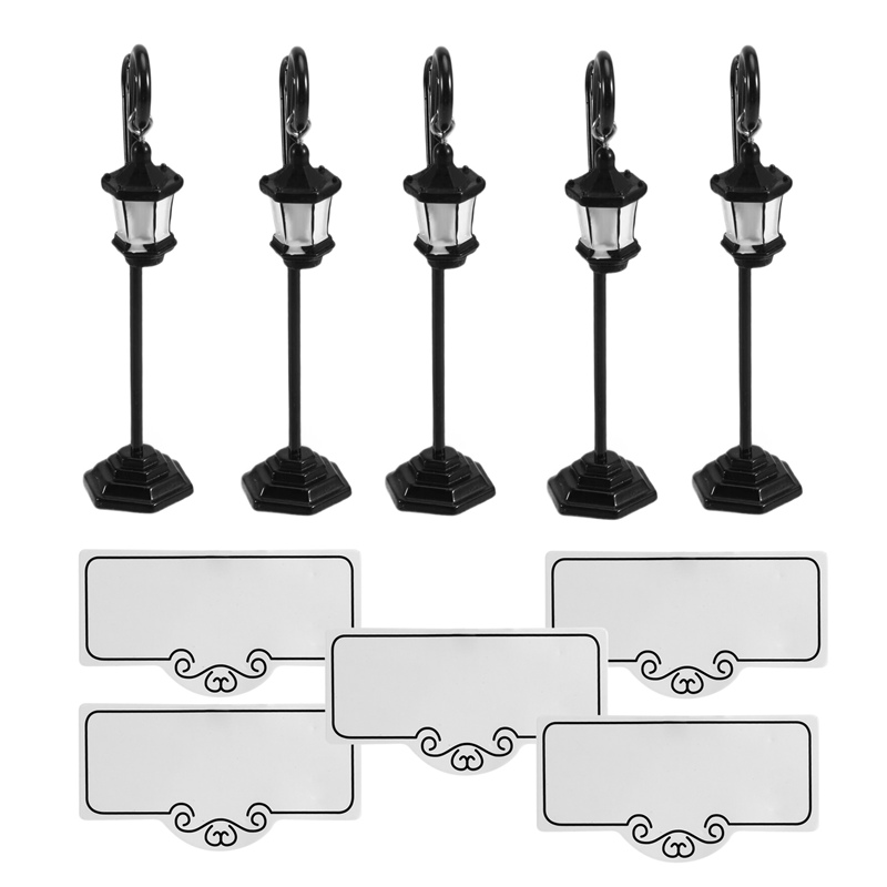 5 PCS Streetlight Shape Weddin - đánh giá và giá Place Card Holder