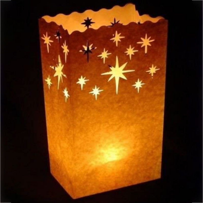10PCS Heart White Paper Lanter - đánh giá và giá Unity Candle Set